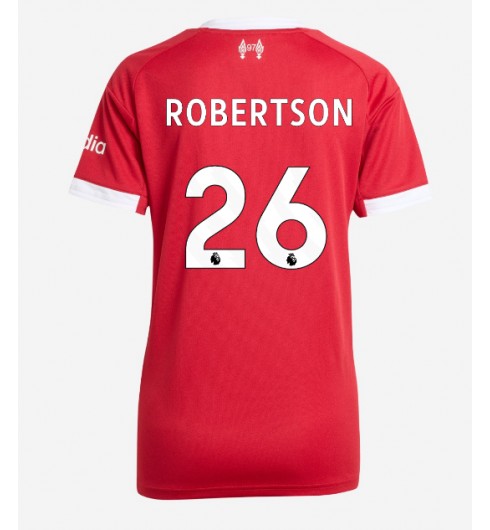 Liverpool Andrew Robertson #26 Domácí Dres pro Dámské 2025-26 Krátký Rukáv Liverpool Andrew Robertson #26 Domácí Dres pro Dámské 2025-26 Krátký Rukáv